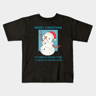 Merry Christmas - 2020 Has Been Rough Kids T-Shirt